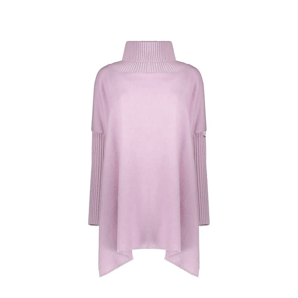 Herno 100% Virgin wool tunic in purple