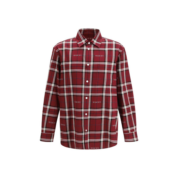 Gucci 100% Cotton shirt in red