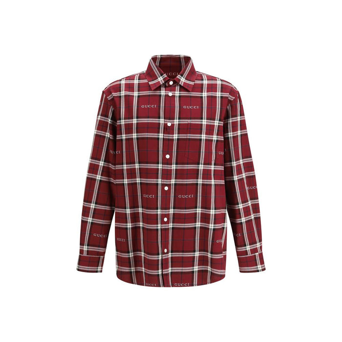 Gucci 100% Cotton shirt in red