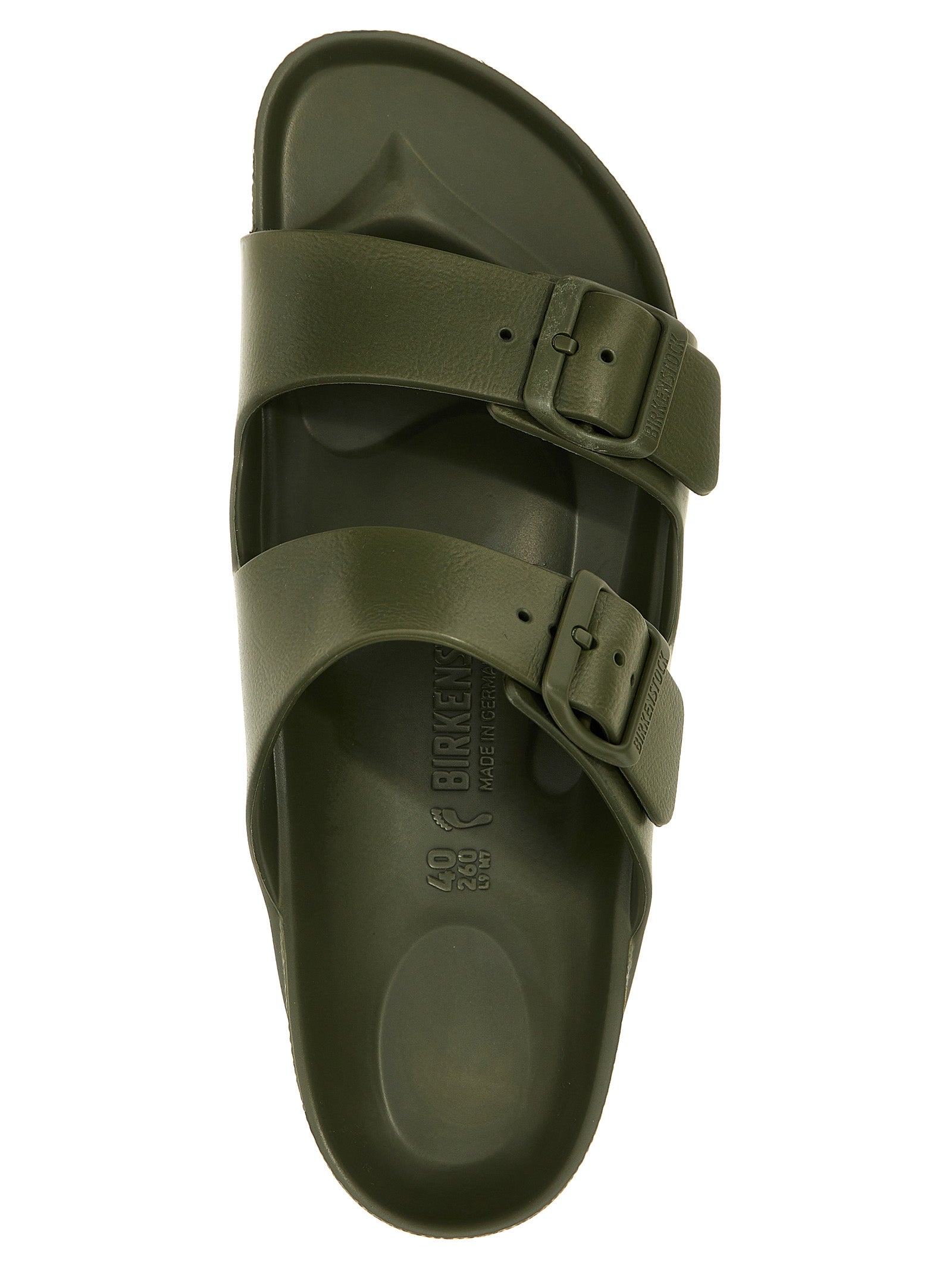 Arizona - EVA sandals Green Polyethylene