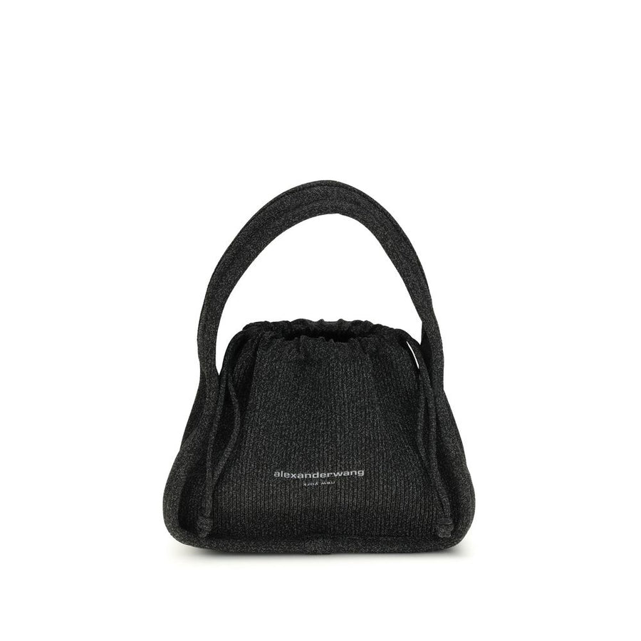 Alexander Wang 87% Polyester 13% Nylon shoulder bag in black