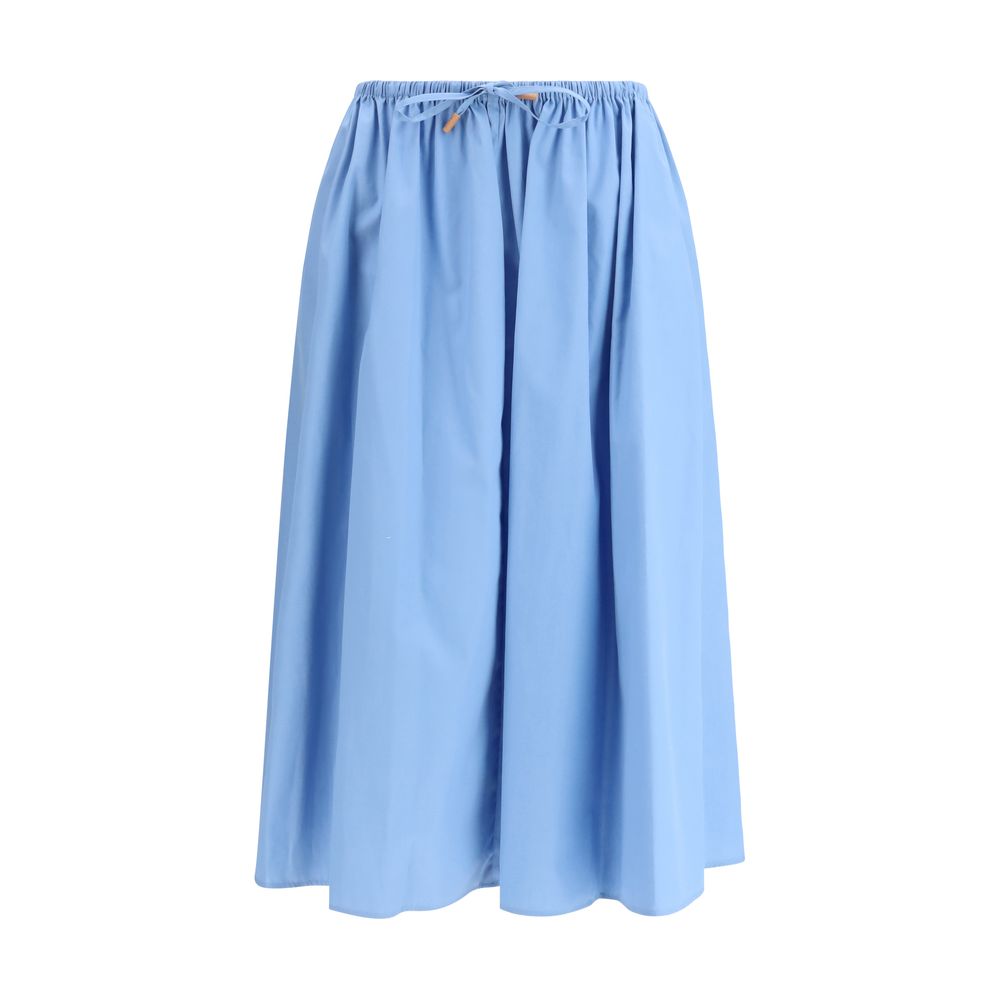 Marni 100% Cotton skirt in blue