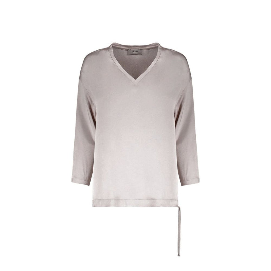 Herno 71% Acetate blouse in gray