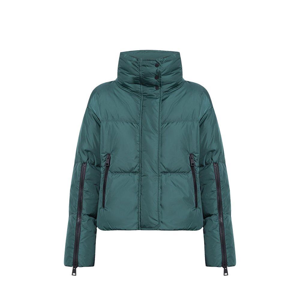Herno 100% Polyamide shell down jacket in green