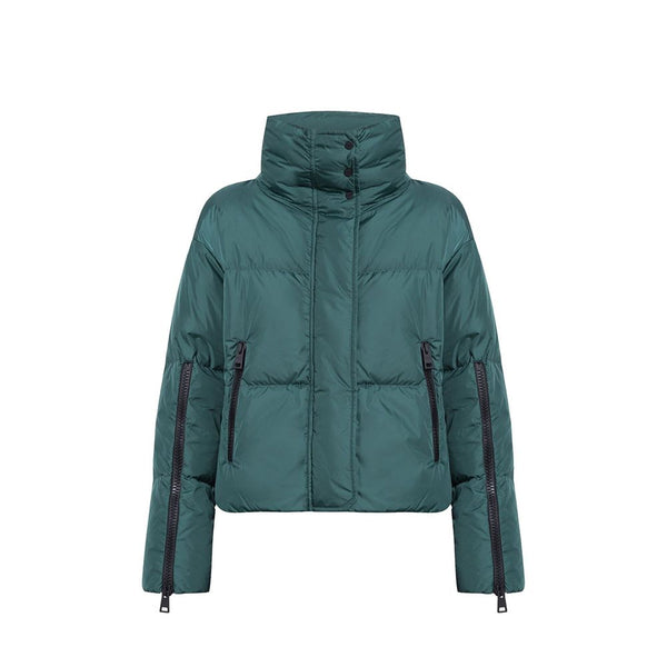 Herno 100% Polyamide shell down jacket in green