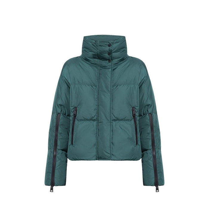 Herno 100% Polyamide shell down jacket in green