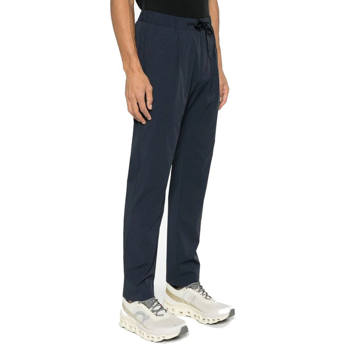Herno 89% Polyester trousers in navy — view 2