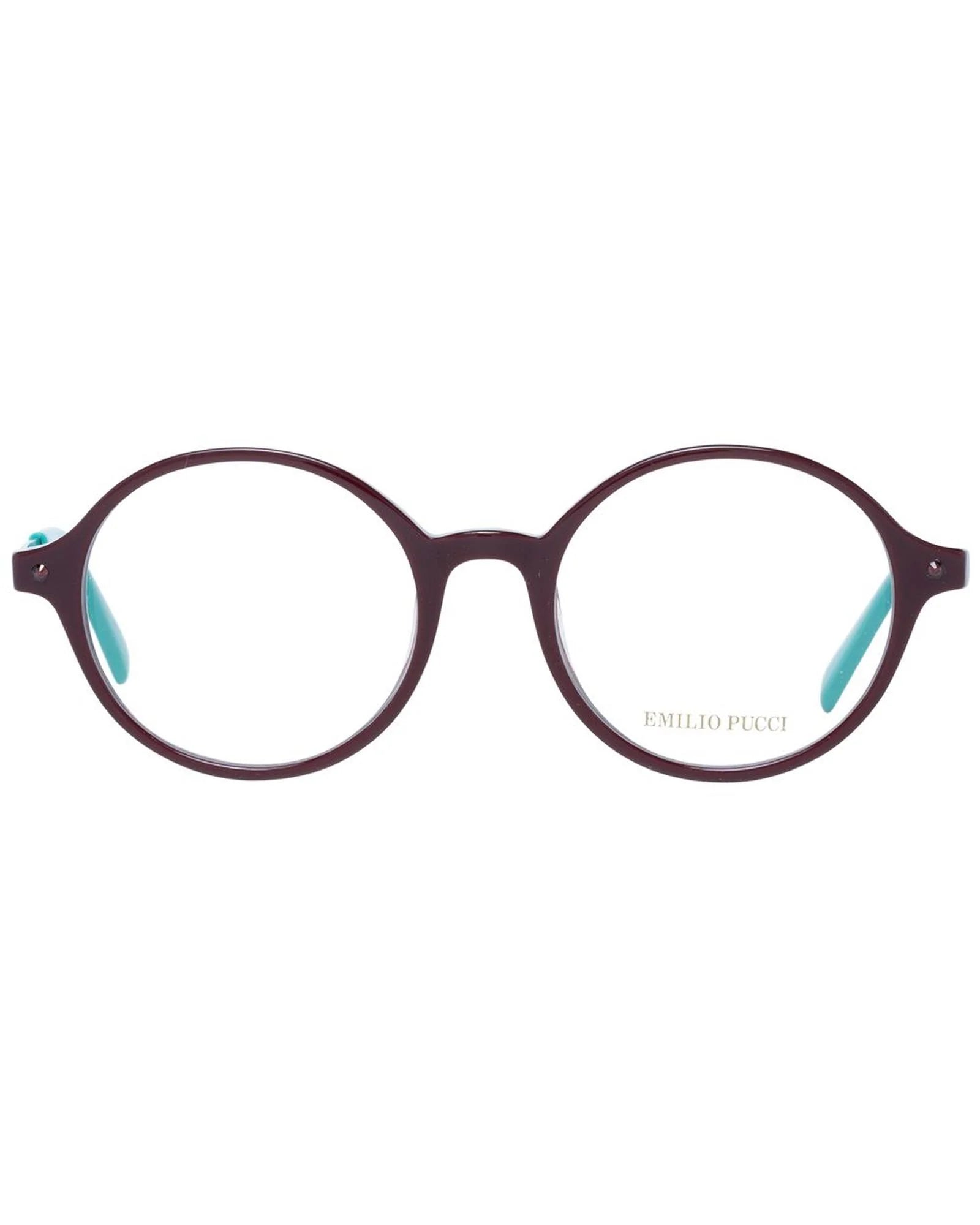 Burgundy Plastic Glasses (frames) Accessory