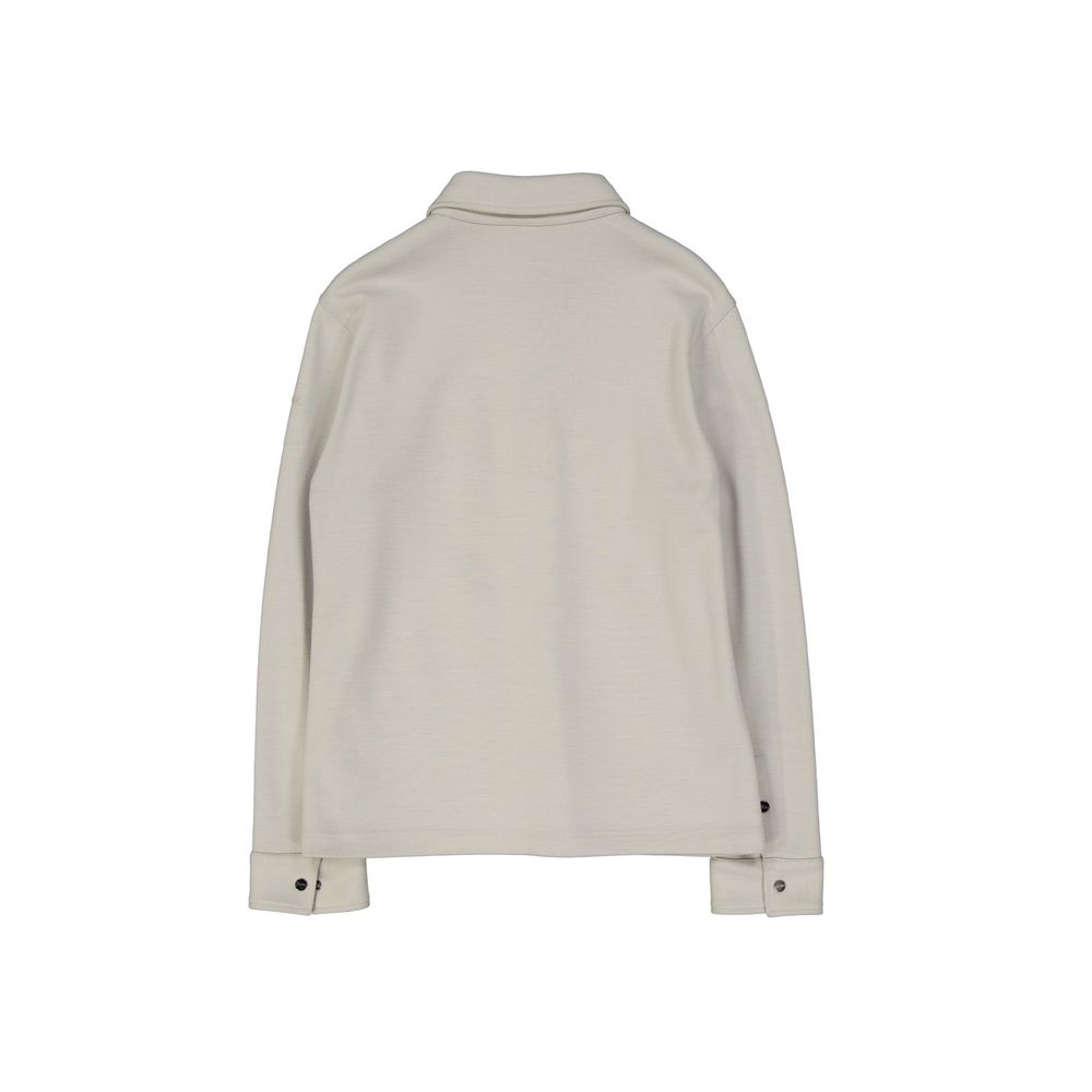 Herno 80% Wool jacket in beige — view 2