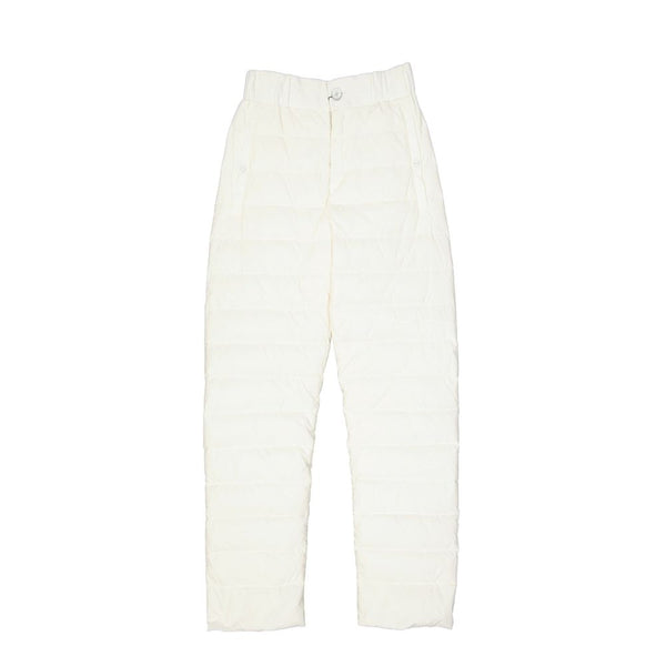 Herno 100% Polyamide trousers in white