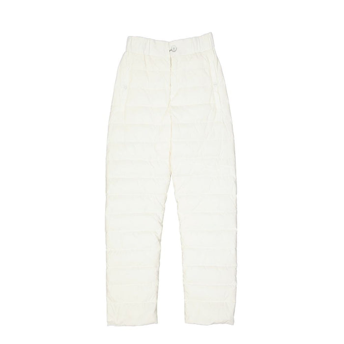 Herno 100% Polyamide trousers in white