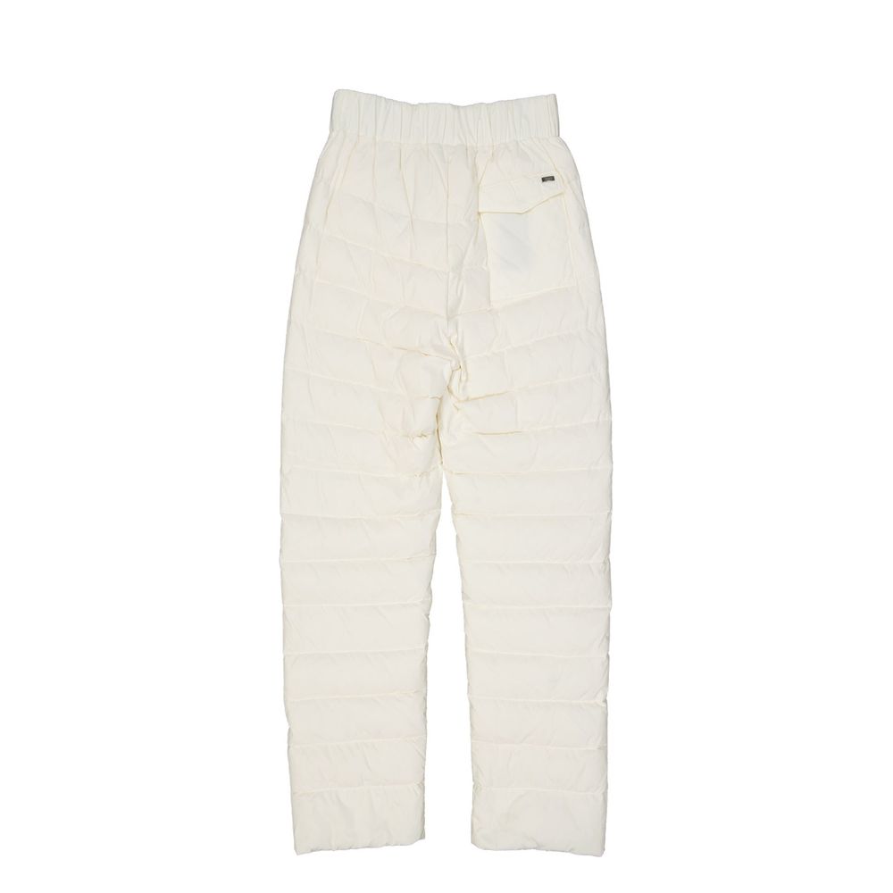 Herno 100% Polyamide trousers in white — view 2
