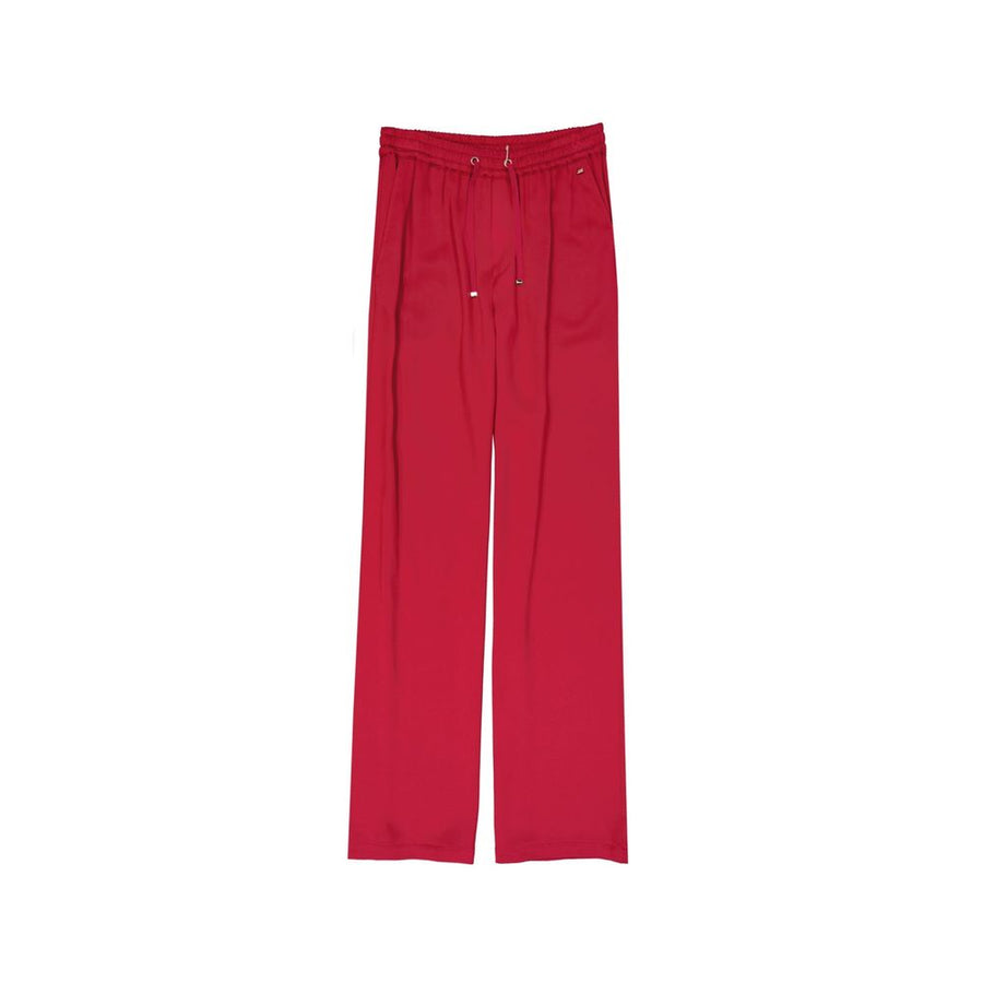 Herno 71% Acetate trousers in red