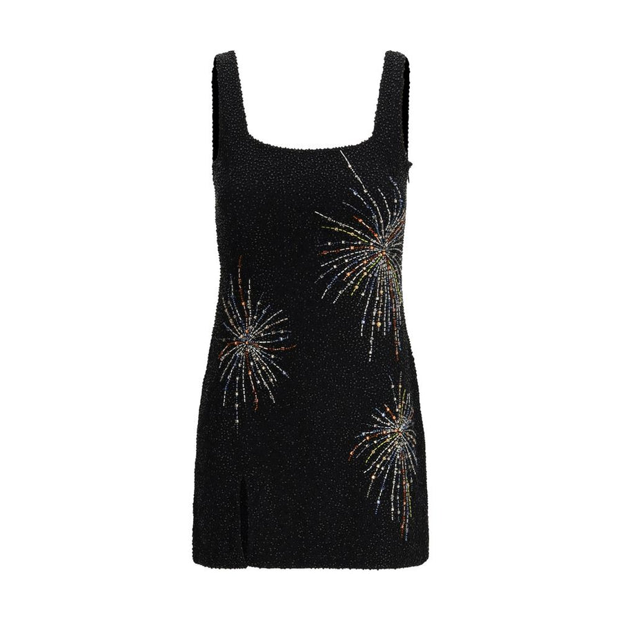 Staud 80% Nylon tank top in black