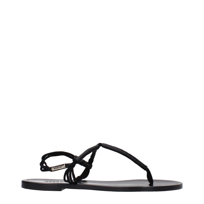 Isabel Marant Leather sandals in black