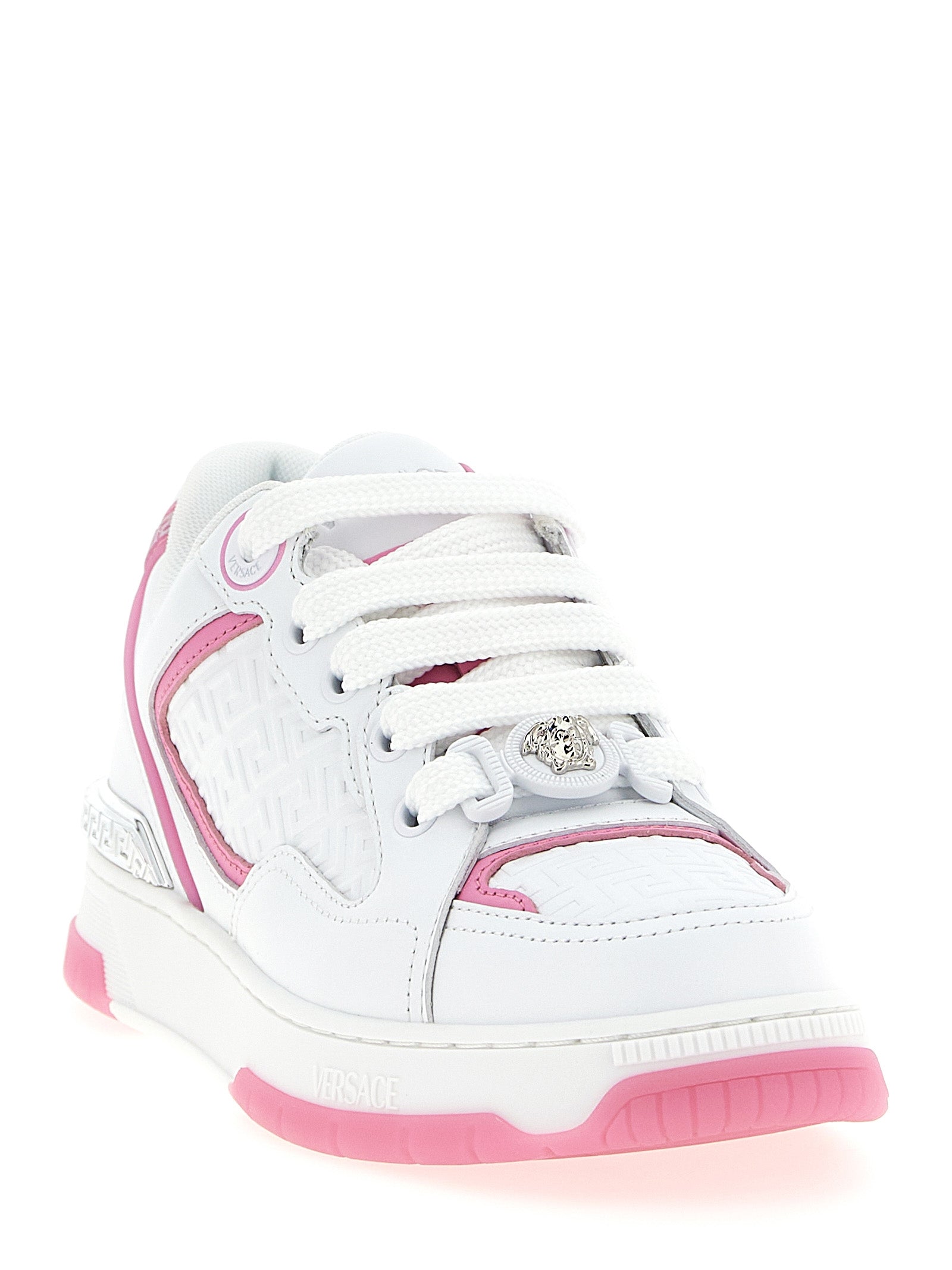 Biggie Basket sneakers Pink Calfskin Leather (bos Taurus)