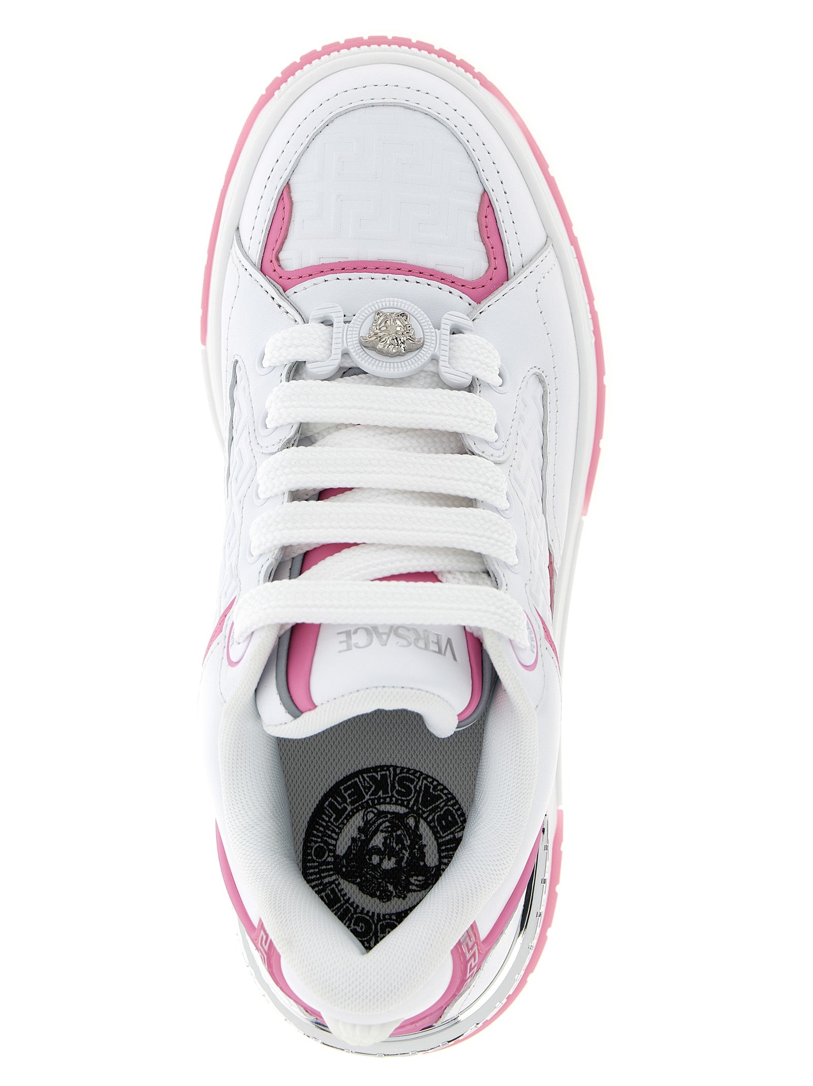 Biggie Basket sneakers Pink Calfskin Leather (bos Taurus)
