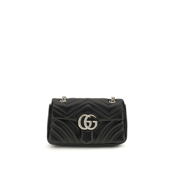Gucci 100% Lambskin (Lamb Ovis Aries) shoulder bag in black