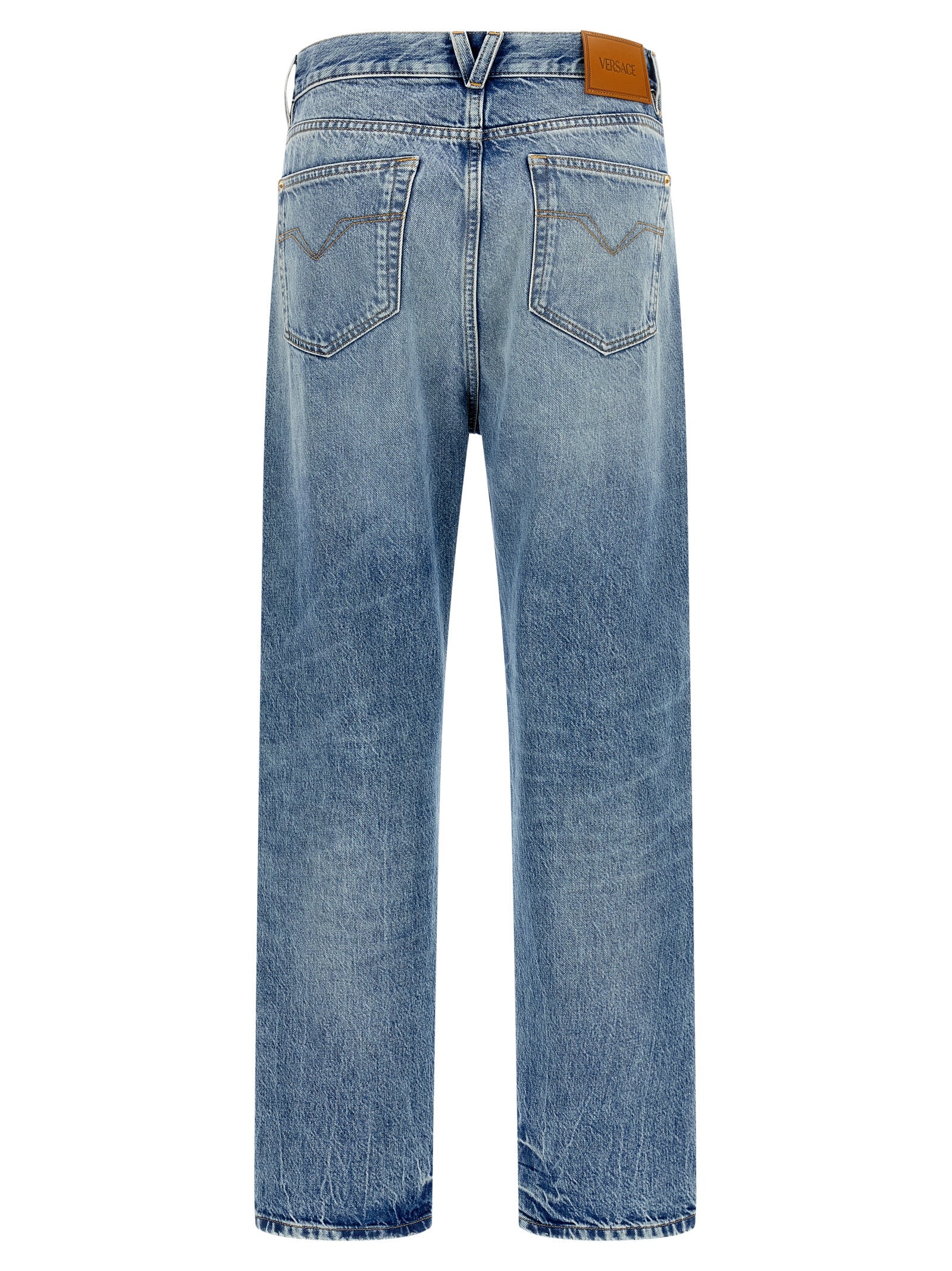 Medusa Biggie jeans Blue Cotton
