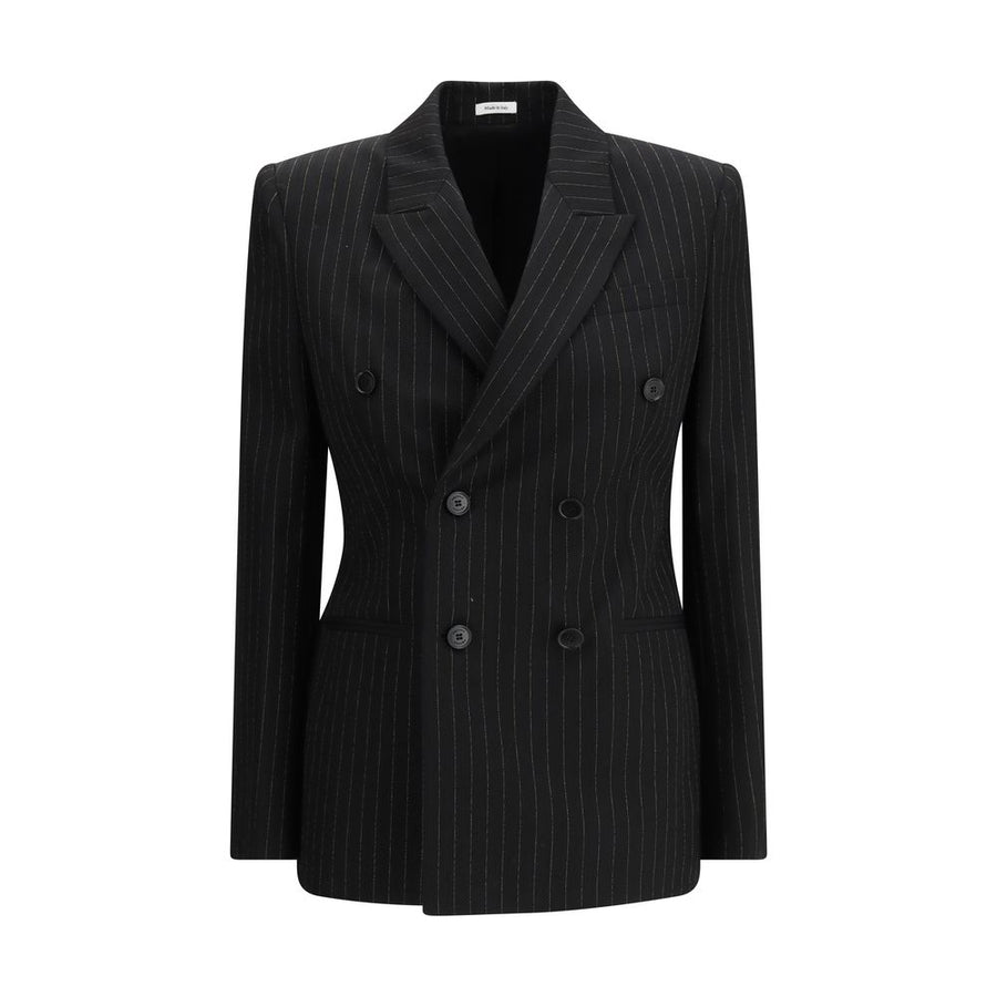 Alexander McQueen 100% Wool blazer in black