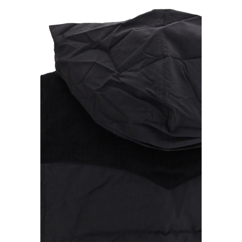 Marant Etoile Outer: 70% Polyamide gilet in black — view 3