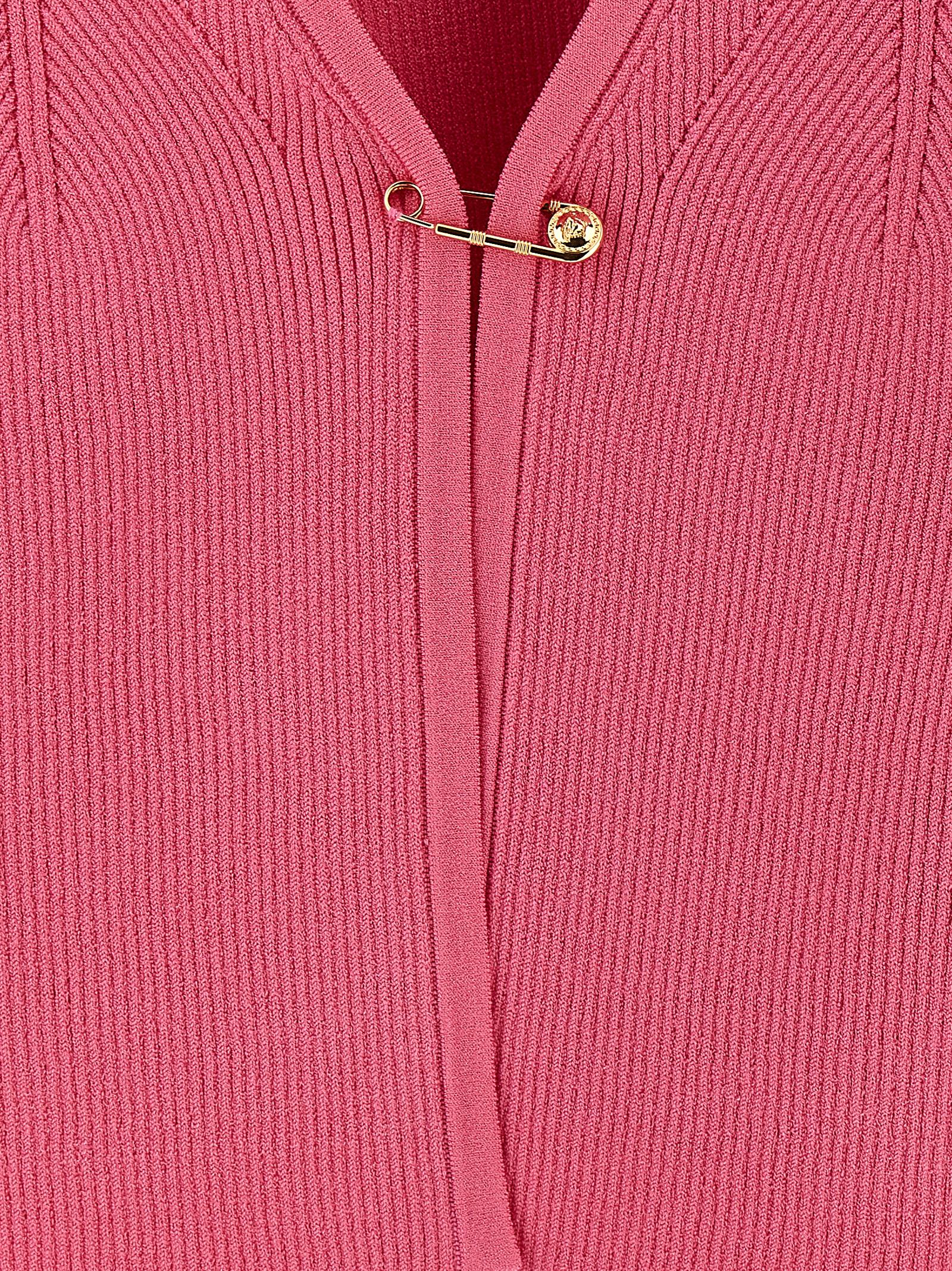 Safety Pin cardigan Fuchsia Viscose Sweater, Cardigans