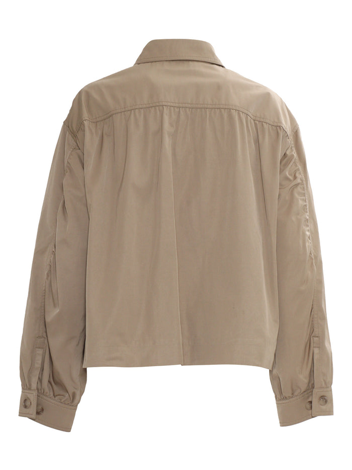 FIONA - WOMAN BOMBER Brown Jacket