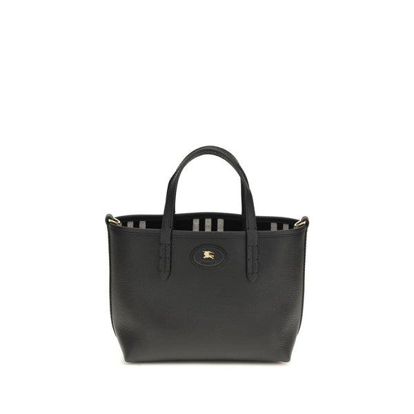 Burberry 100% Calf Leather Bos Taurus tote bag in black