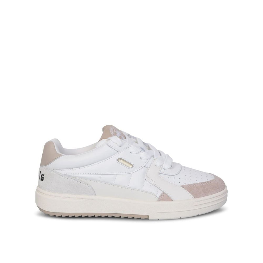 Palm Angels 100% calf leather sneaker in white