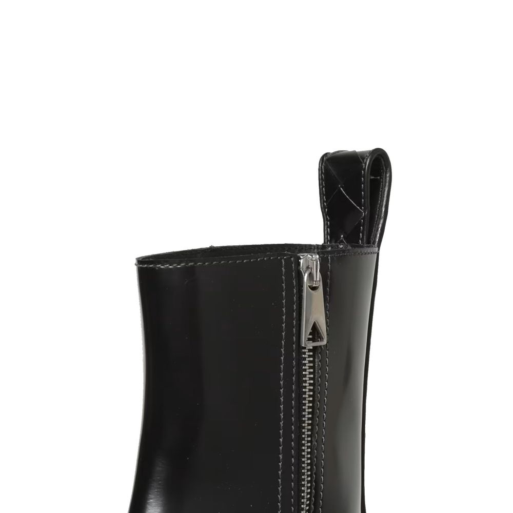 Bottega Veneta 100% calf leather; leather lining and insole; rubber sole boot in black — view 4