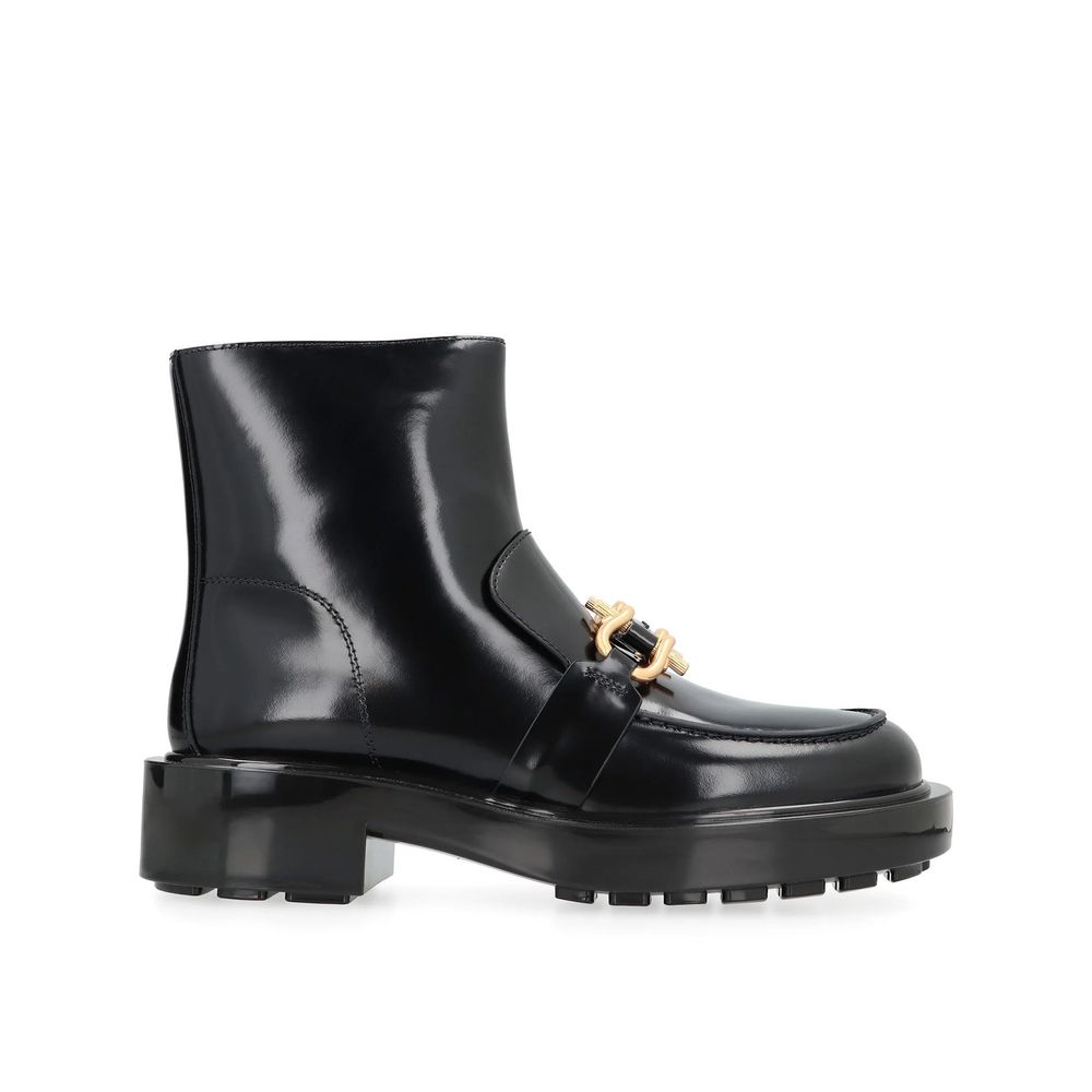 Bottega Veneta 100% calf leather (upper) ankle boot in black