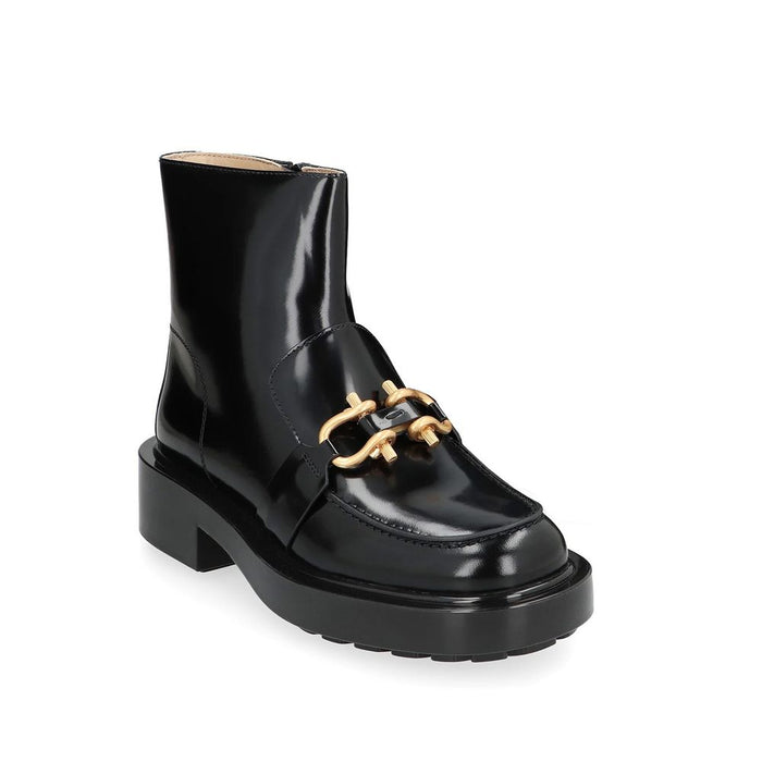 Bottega Veneta 100% calf leather (upper) ankle boot in black — view 2