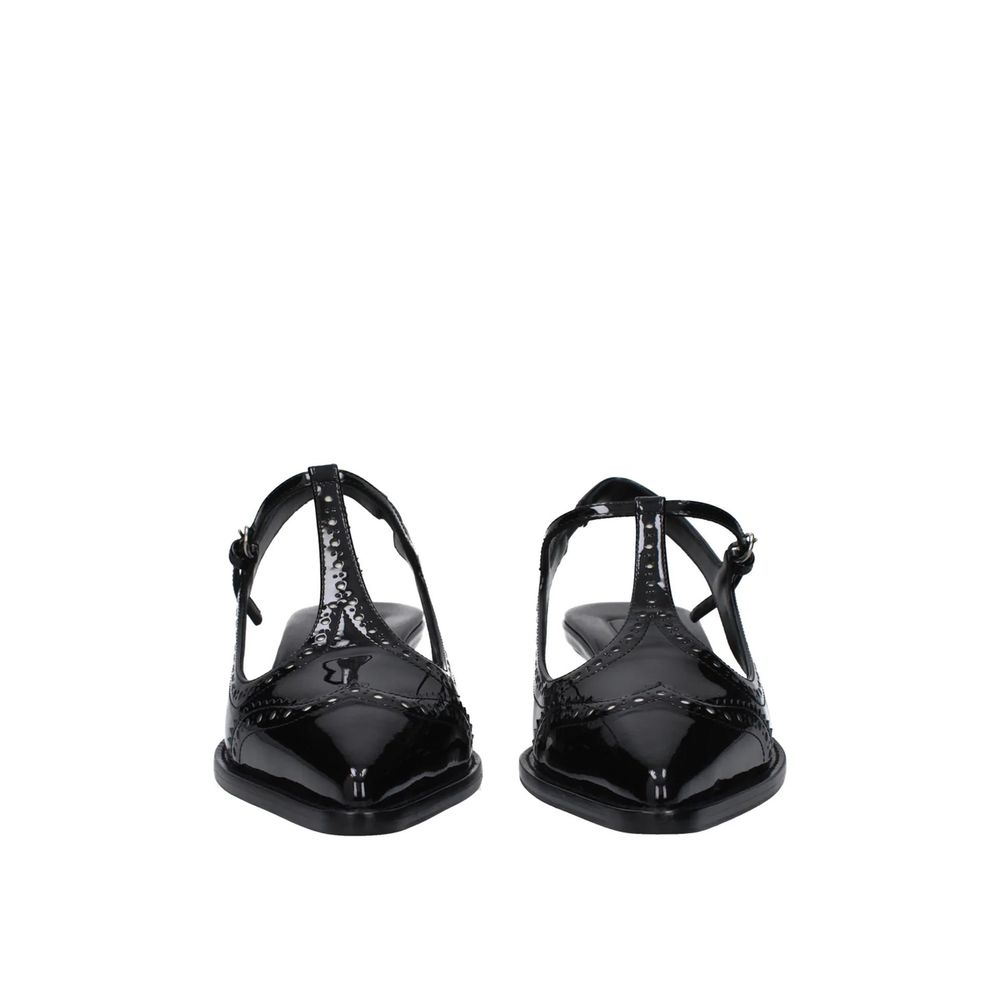 Miu Miu 100% calf leather pump in black — view 4