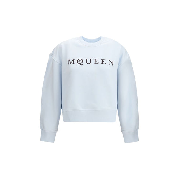 Alexander McQueen 100% Cotton sweatshirt in blue