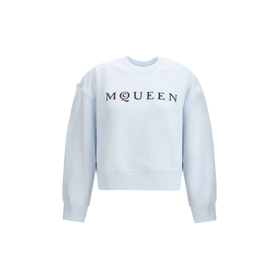 Alexander McQueen 100% Cotton sweatshirt in blue