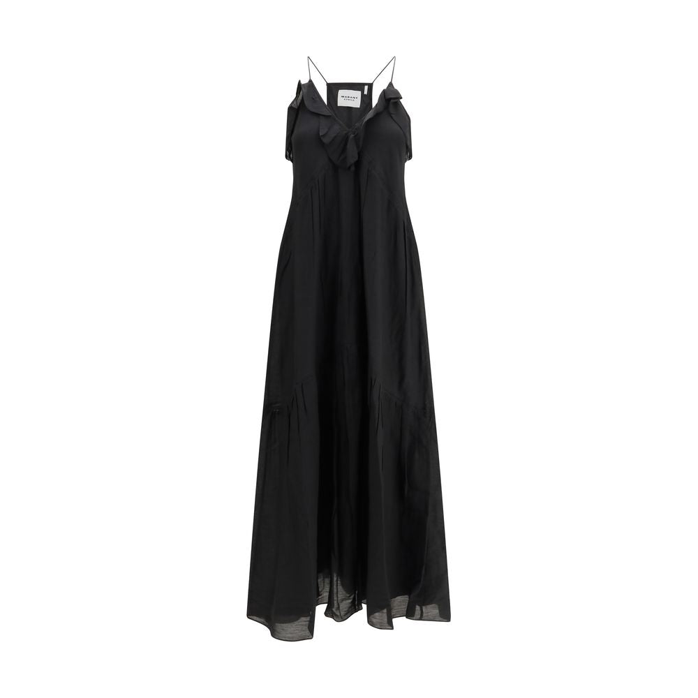 Marant Etoile 80% Cotton dress in black