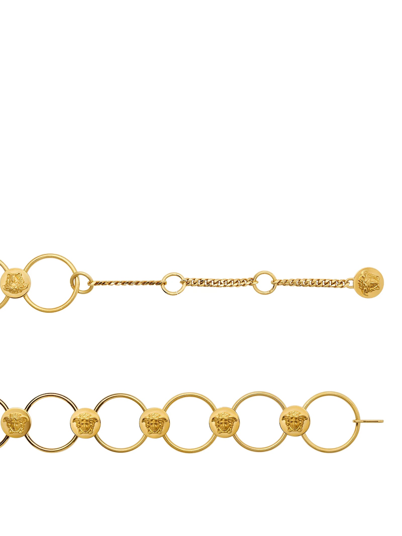 La Medusa Belt Gold Brass