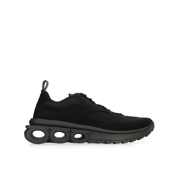 Ferragamo 100% Fabric upper sneaker in black
