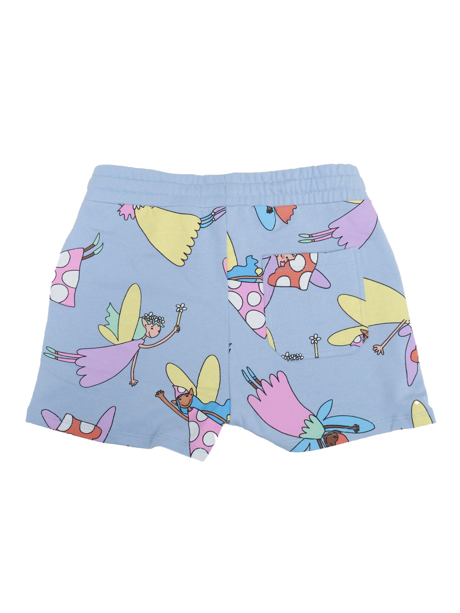 JERSEY SHORTS Light Blue Cotton