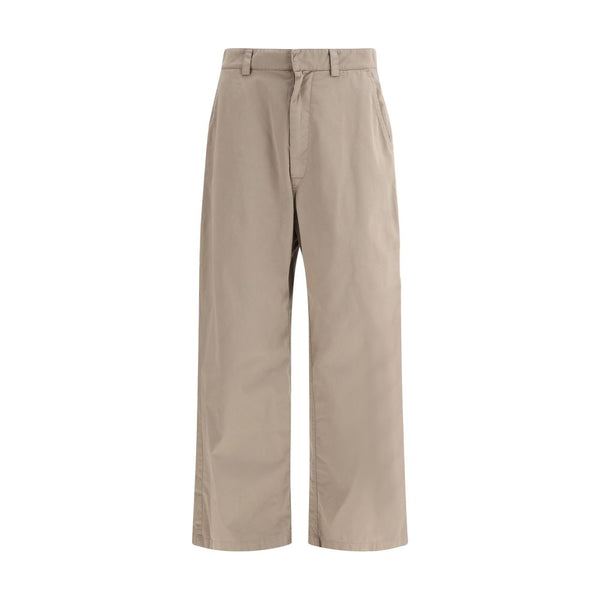 Balenciaga 100% Cotton trousers in beige