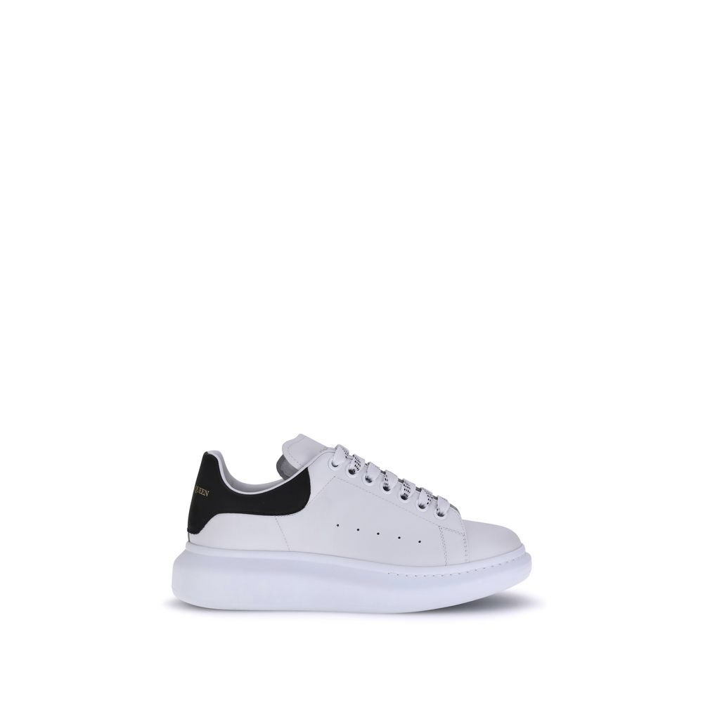 Alexander McQueen UPPER 100% Calf Leather Bos Taurus sneaker in white