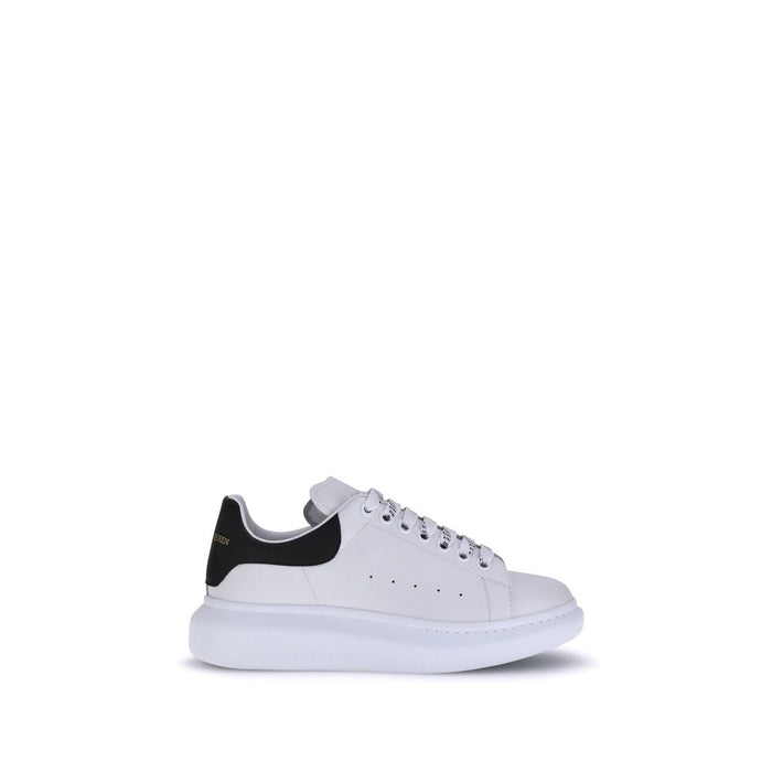 Alexander McQueen UPPER 100% Calf Leather Bos Taurus sneaker in white