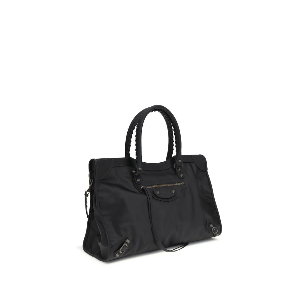 Black Polyamide Handbag Bag