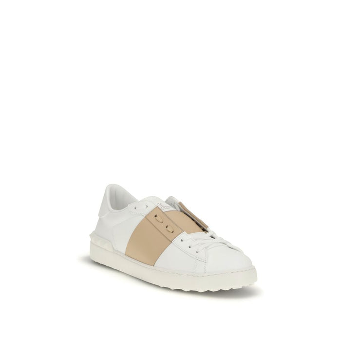 Valentino Garavani Upper: 100% Calf Leather Bos Taurus; Sole: 100% Rubber sneaker in white — view 2