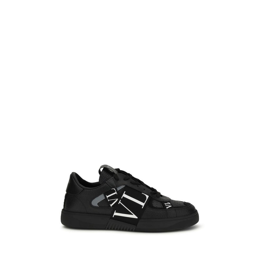 Valentino Garavani UPPER 100% Calf Suede SOLE 100% Rubber sneaker in black