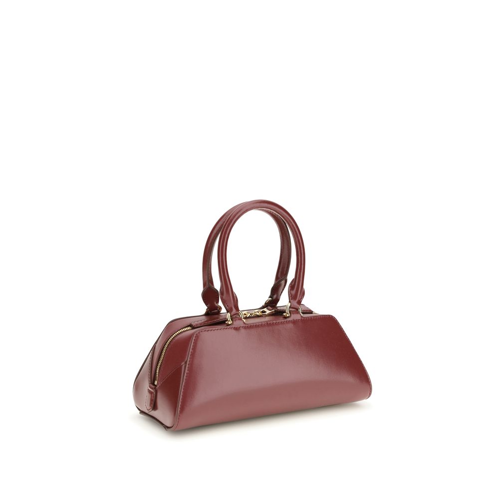 Bordeaux Calf Leather Bos Taurus Handbag Bag