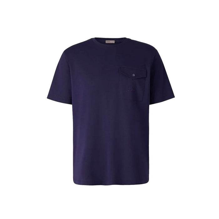 Herno 100% Cotton t-shirt in navy