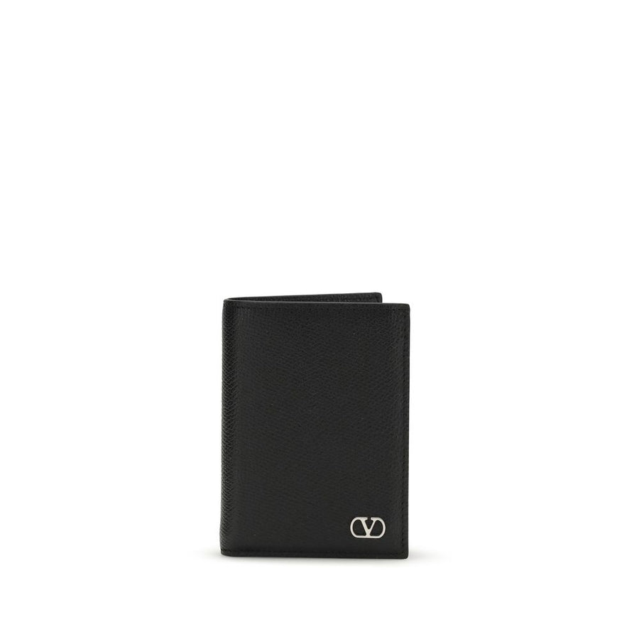 Valentino Garavani 100% Calf Leather Bos Taurus wallet in black