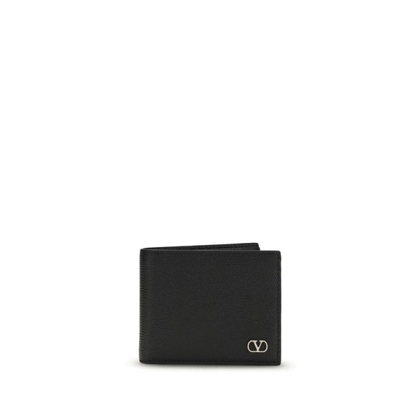 Valentino Garavani 100% Calf Suede wallet in black