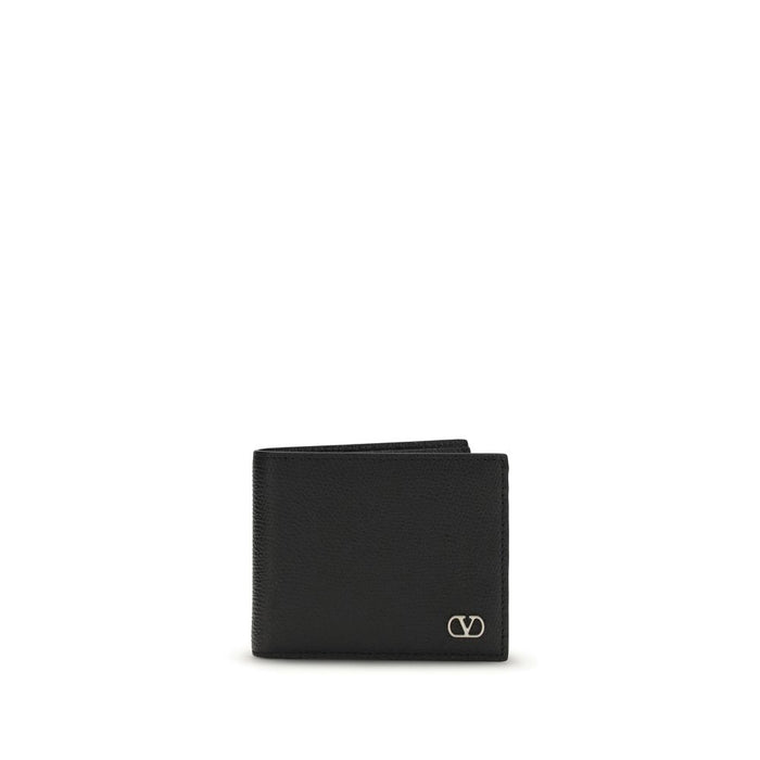 Valentino Garavani 100% Calf Suede wallet in black